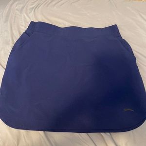 Slazenger ladies golf skirt- Navy Blue in size US small